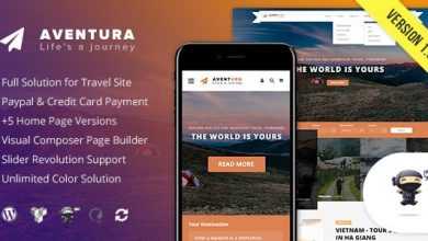 Photo of [Download-S2] Aventura v1.8.6 - Travel & Tour Booking System Theme