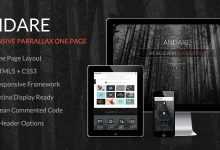 Photo of [Download-S2] Andare - Themeforest Parallax One Page Theme