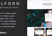 Photo of [Download-S2] Fulford v1.0.8 - Responsive WordPress Blogging Theme