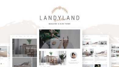 Photo of [Download-S2] Landyland v1.0 - Responsive Clean Blog & Magazine Theme