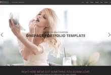 Photo of [Download-S2] TopModels One Page Bootstrap Template