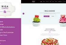 Photo of [Download-S2] Riga - Candy & Sweets HTML Template