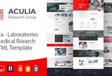 Photo of [Download-S2] Aculia - Laboratory & Research HTML Template