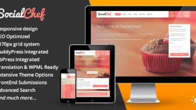Photo of [Download-S2] SocialChef v1.2.3 - Social Recipe WordPress Theme