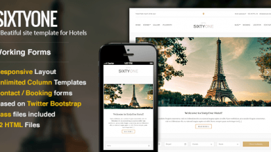 Photo of [Download-S2] SixtyOne - Responsive Hotel Template