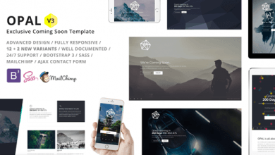 Photo of [Download-S2] OPAL v3.0 - Exclusive Coming Soon Template
