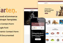 Photo of [Download-S2] Marten - Pet Food eCommerce Bootstrap4 Template