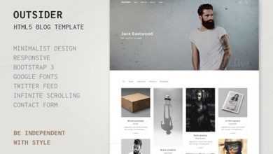 Photo of [Download-S2] Outsider - HTML5 Blog Template