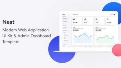 Photo of [Download-S2] Neat v1.0 - Web Application Kit & Admin Dashboard Template