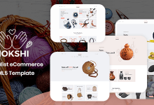 Photo of [Download-S2] Nokshi - Handmade & Craft Bootstrap4 Template