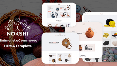 Photo of [Download-S2] Nokshi - Handmade & Craft Bootstrap4 Template
