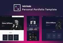 Photo of [Download-S2] Intrinsic - Creative Personal Portfolio HTML5 Template
