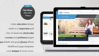 Photo of [Download-S2] My College - Themeforest Responsive Education HTML Template