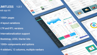 Photo of [Download-S2] Limitless - Responsive Web Application Kit