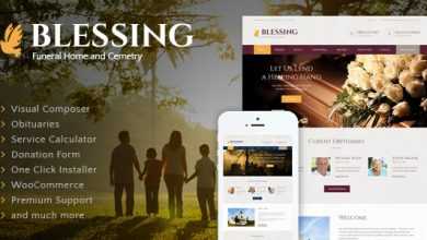 Photo of [Download-S2] Blessing v1.4 - Funeral Home WordPress Theme