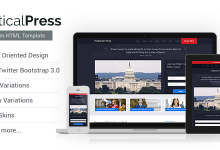 Photo of [Download-S2] Political Press - HTML Template