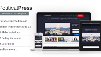 Photo of [Download-S2] Political Press - HTML Template