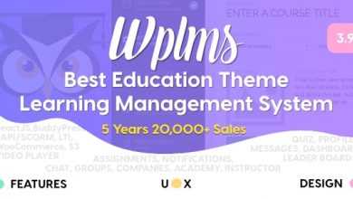 Photo of [Download-S2] WPLMS v3.9.5 - Learning Management System for WordPress