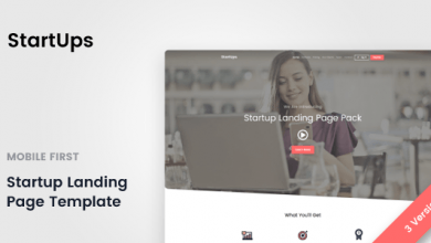 Photo of [Download-S2] StartUps v1.0 - Startup Landing Page