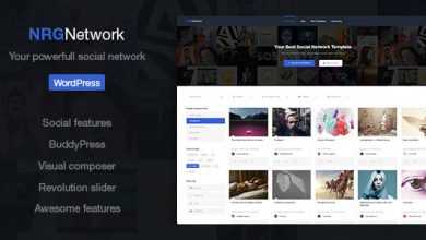Photo of [Download-S2] NRGnetwork v1.4.5 - Your Powerful Social Network Theme