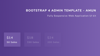 Photo of [Download-S2] Bootstrap 4 Admin Template - Amun