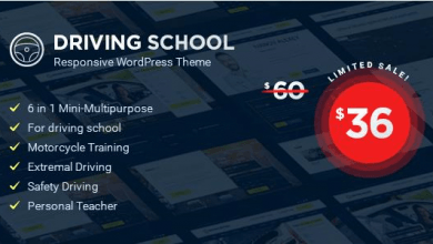 Photo of [Download-S2] Driving School v1.1.1 - WordPress Theme