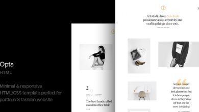 Photo of [Download-S2] Opta v1.1 - Minimal Portfolio and Photography HTML Template