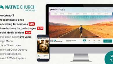 Photo of [Download-S2] NativeChurch v1.9.3 - Multi Purpose Wordpress Theme