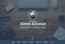 Photo of [Download-S2] Personal - Creativemarket HTML website portfolio