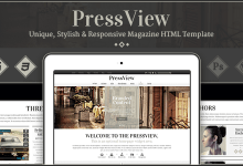 Photo of [Download-S2] PressView - Vintage and Stylish Magazine Template