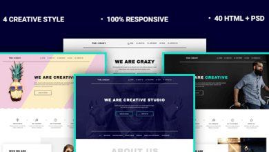 Photo of [Download-S2] The Crazy - Creative Agency HTML5 Template