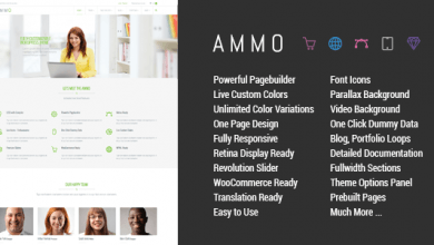 Photo of [Download-S2] Ammo v1.5.2 - Corporate MultiPurpose Theme