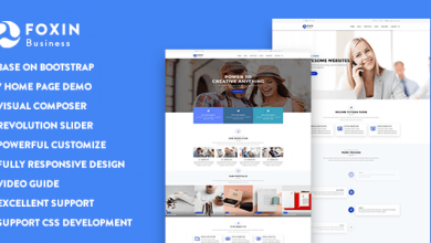 Photo of [Download-S2] Foxin v1.1 - Responsive Business WordPress Theme