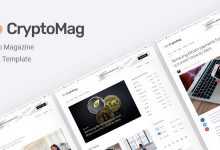 Photo of [Download-S2] CryptoMag - Cryptocurrency Magazine HTML Template
