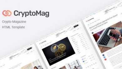Photo of [Download-S2] CryptoMag - Cryptocurrency Magazine HTML Template