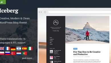 Photo of [Download-S2] Iceberg v1.4 - Simple & Minimal Personal Content-focused