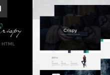 Photo of [Download-S2] Crispy v1.1.1 - One & Multi Page HTML