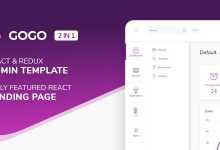 Photo of [Download-S2] Gogo React v2.0.2 - React Admin Template