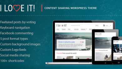 Photo of [Download-S2] I Love It! v2.1 - Thmeforest Content Sharing WordPress Theme