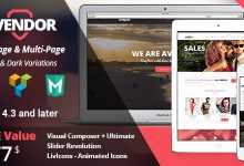 Photo of [Download-S2] AVENDOR v1.2 - WordPress Responsive Multi-purpose Theme