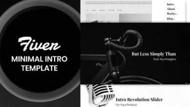 Photo of [Download-S2] Fiver Html5 Intro + Template