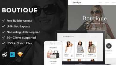 Photo of [Download-S2] Boutique - Responsive Email + Themebuilder Access