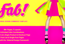 Photo of [Download-S2] FAB! - Material Design Ecommerce HTML Template