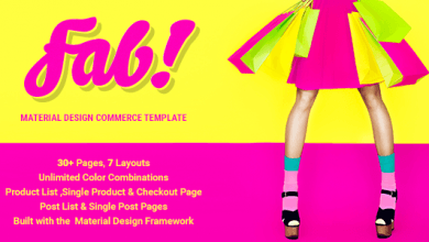 Photo of [Download-S2] FAB! - Material Design Ecommerce HTML Template