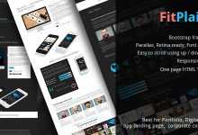 Photo of [Download-S2] FitPlain - Themeforest one page Creative portfolio Template