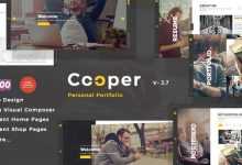 Photo of [Download-S2] Cooper v2.9 - Creative Responsive Personal Portfolio Theme