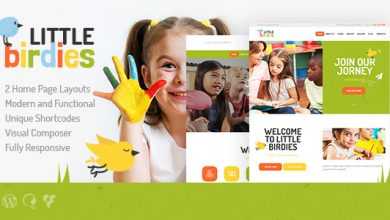 Photo of [Download-S2] Little Birdies v1.1.1 - Multipurpose Children WP Theme
