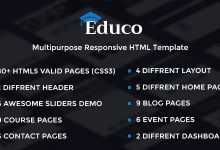 Photo of [Download-S2] Educo v3.0.0 - Elearning, Education Bootstrap Html Template