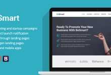 Photo of [Download-S2] BeSmart - Startup Landing Page Template