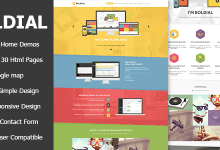 Photo of [Download-S2] Boldial HTML - Flat Creative Theme